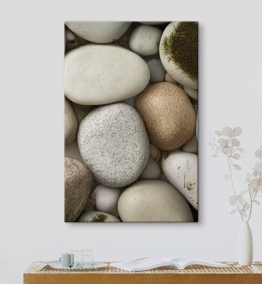 Wandbilder Meerkiesel und Wellness-Harmonie s50759