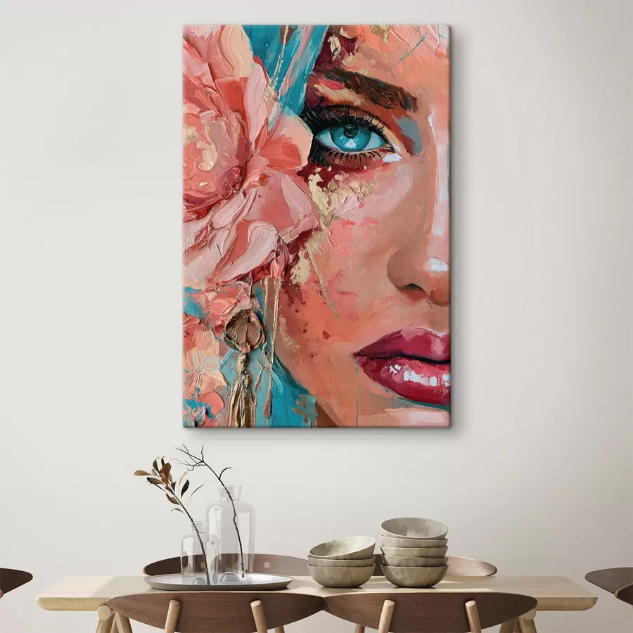 Wandbilder Blaues Auge s50895