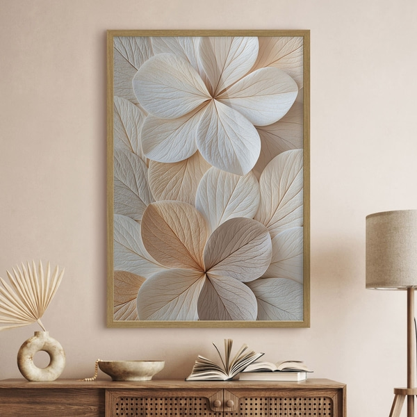 Poster Abstrakte Blütenblätter, Posters Blumen und Pflanzen, f50858wo : Uwalls
