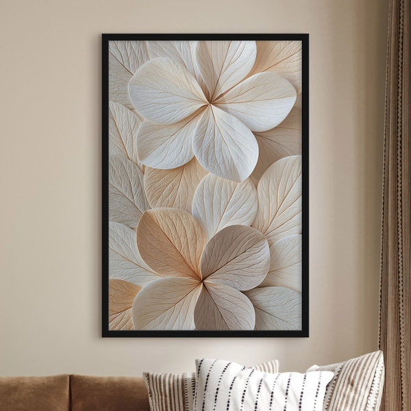 Poster Abstrakte Blütenblätter, Posters Blumen und Pflanzen, f50858bk : Uwalls
