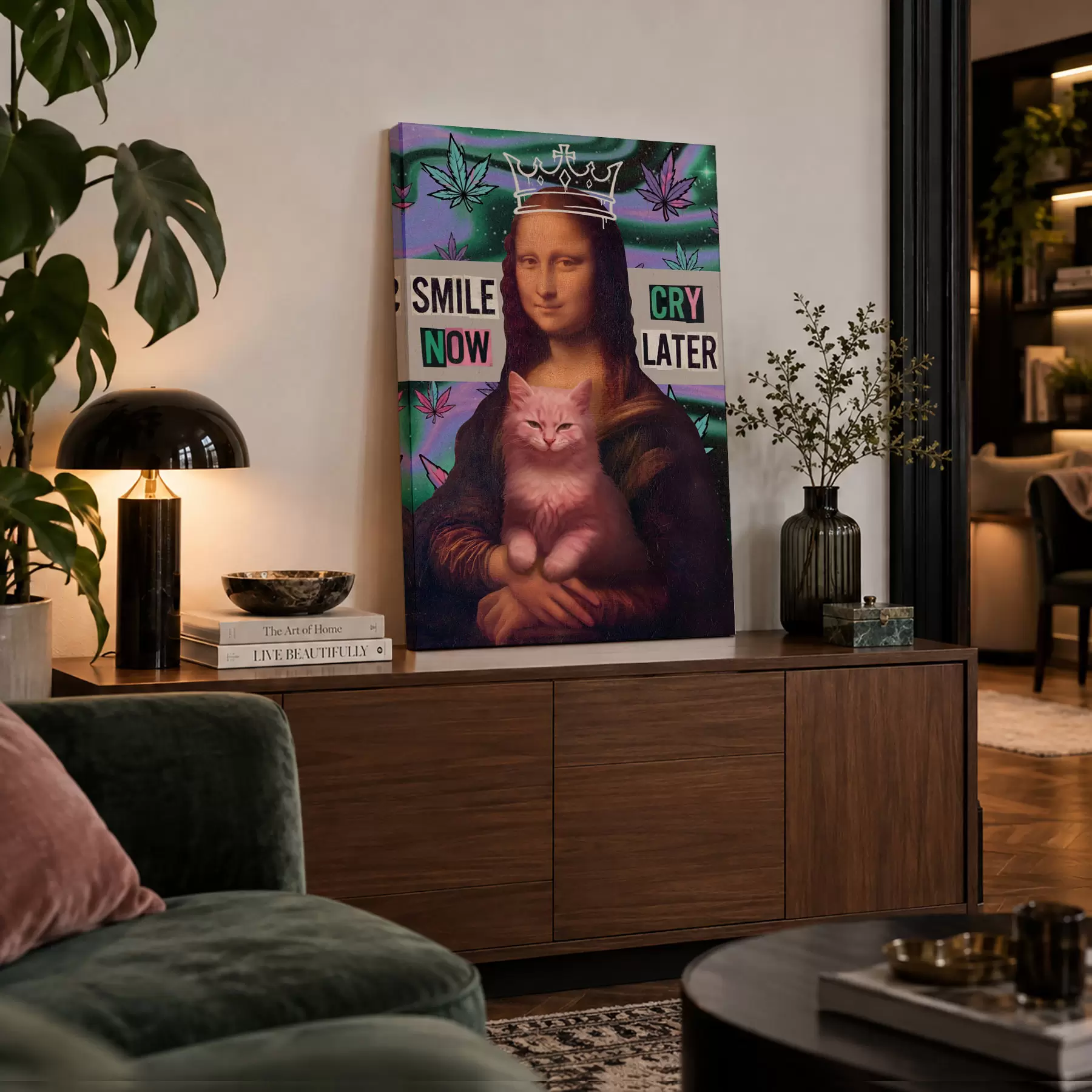 Wandbilder Mona mit Charakter s50650