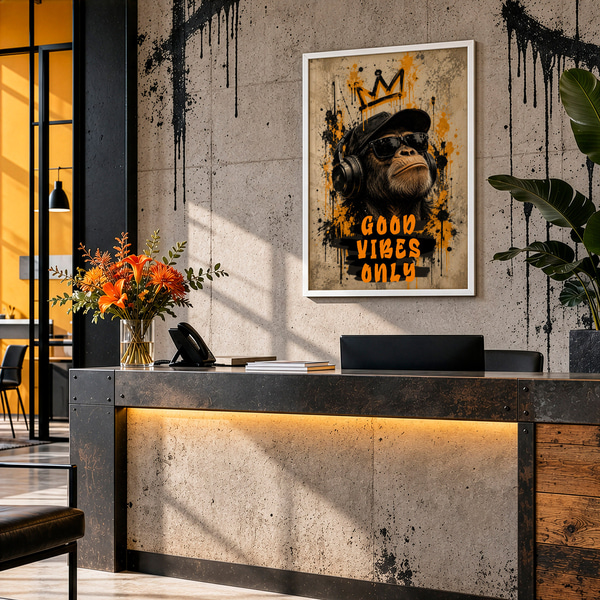 Poster König der guten Stimmung, Posters Insekten und Tiere, f50642wh : Uwalls