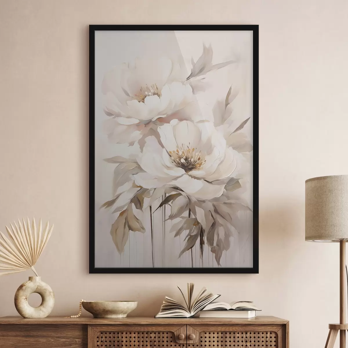 Poster Anmutige Blüte in Pastelltönen f50911