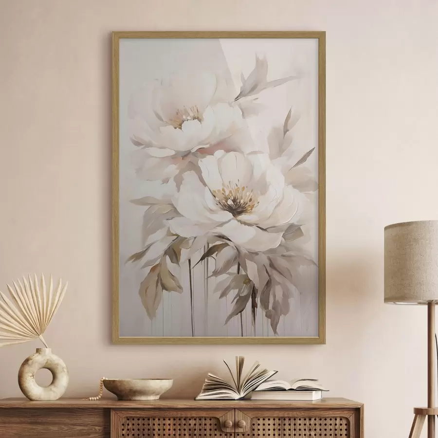 Fototapete Anmutige Blüte in Pastelltönen f50911