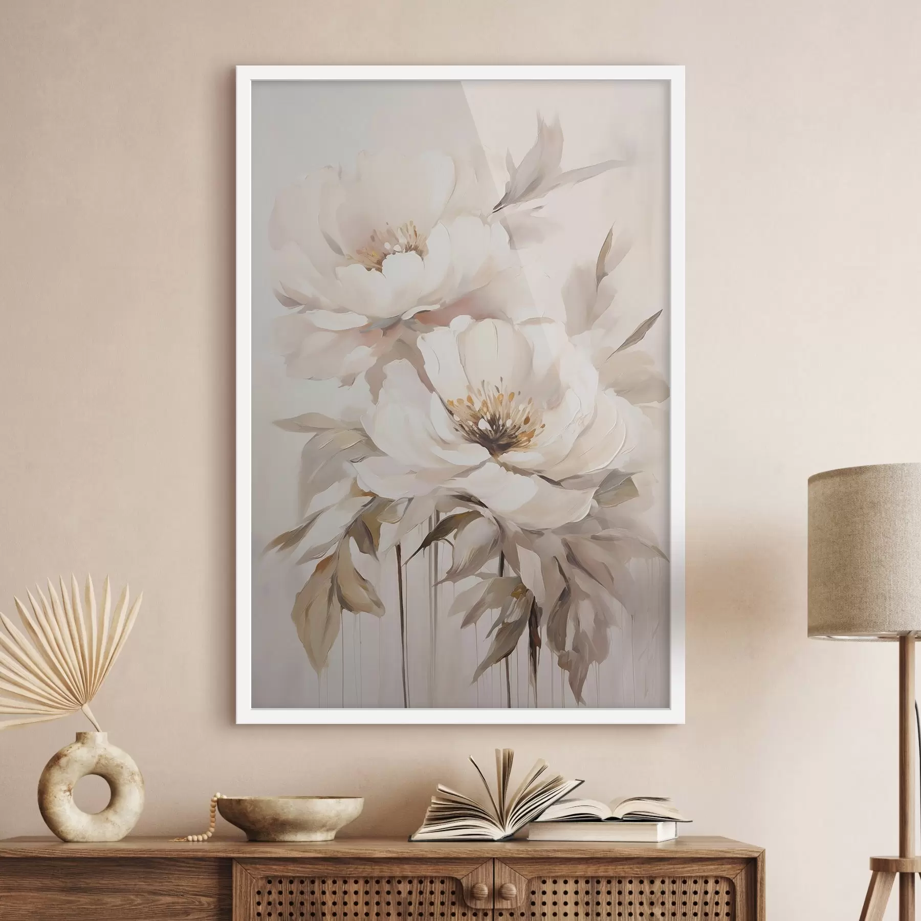 Fototapete Anmutige Blüte in Pastelltönen f50911