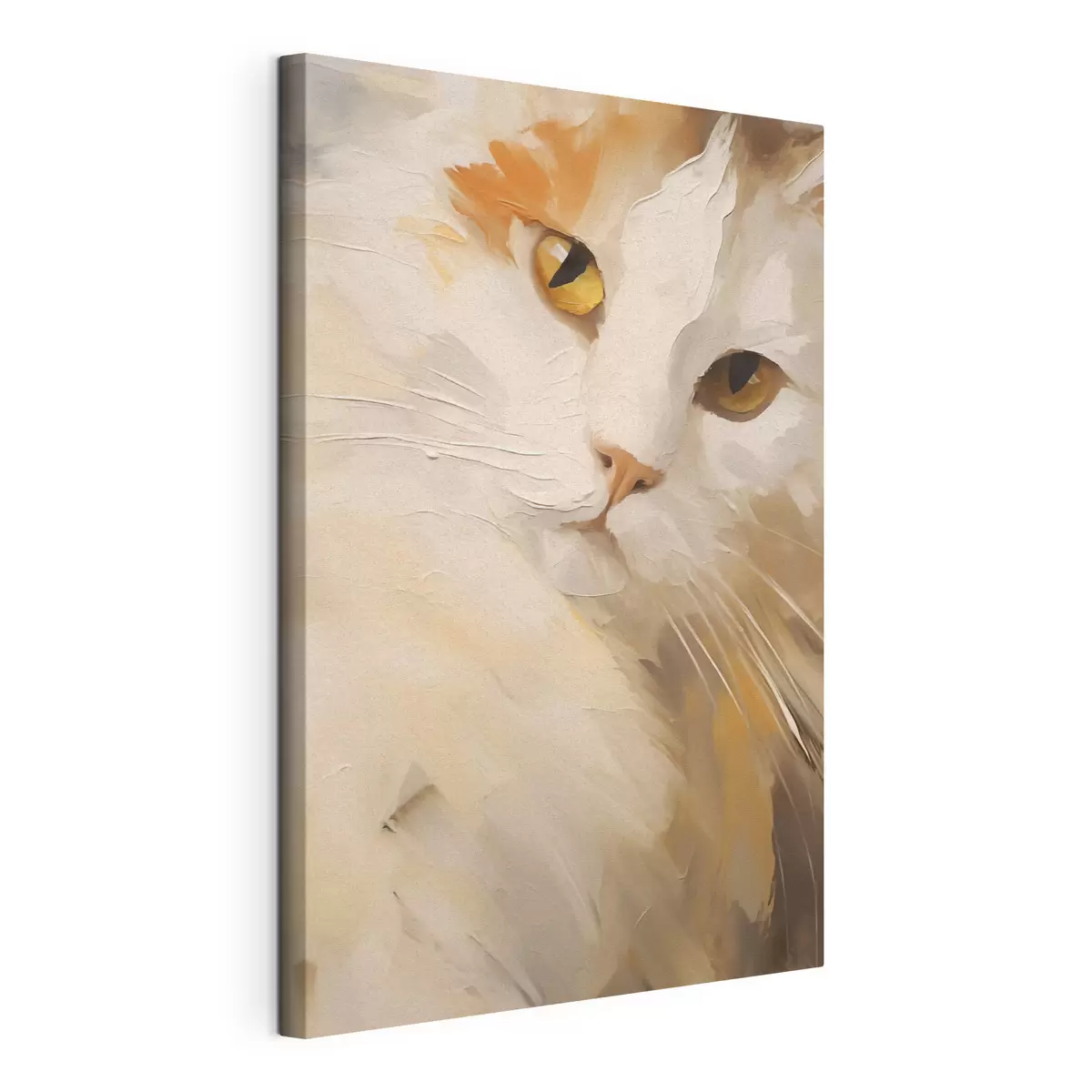 Wandbilder Katze, Gemäldeimitation s50987