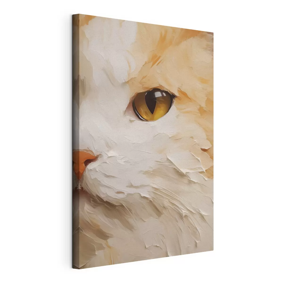 Wandbilder Katze, Gemäldeimitation s50988