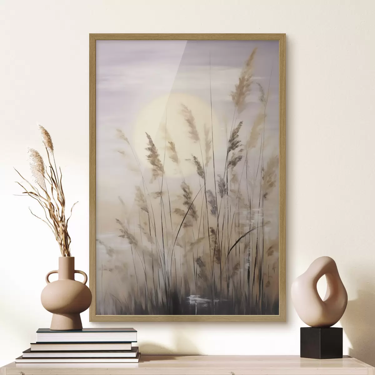 Poster Abstrakte Kräuter, Imitationsmalerei f50986