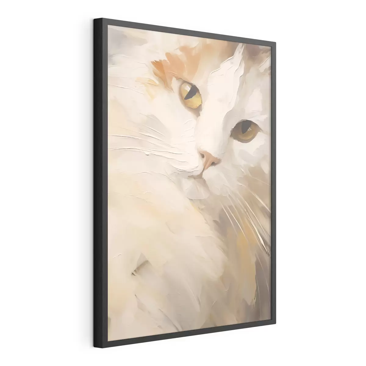 Poster Katze, Gemäldeimitation f50987