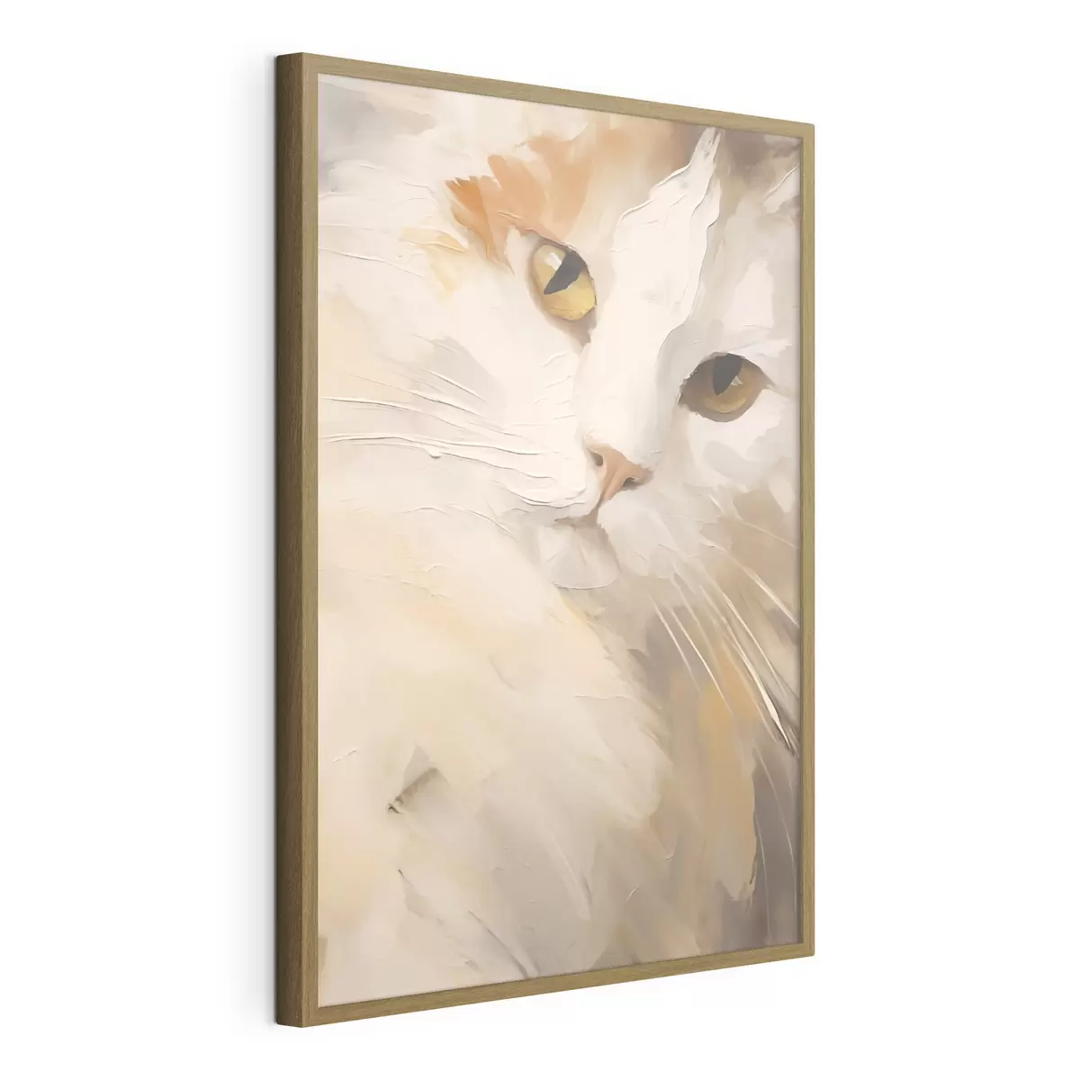 Poster Katze, Gemäldeimitation f50987