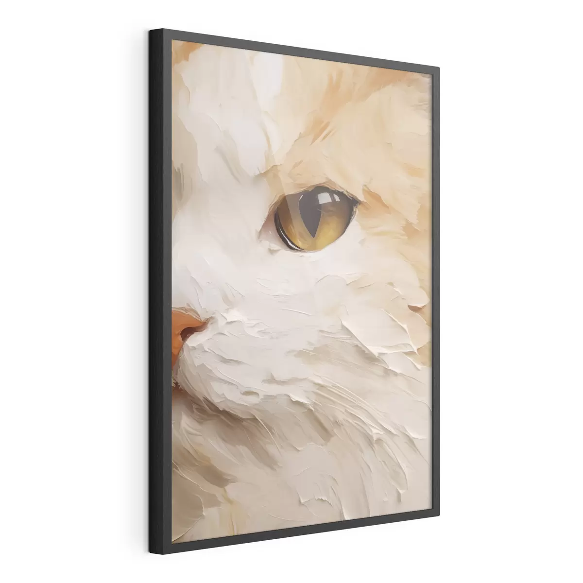 Poster Katze, Gemäldeimitation f50988
