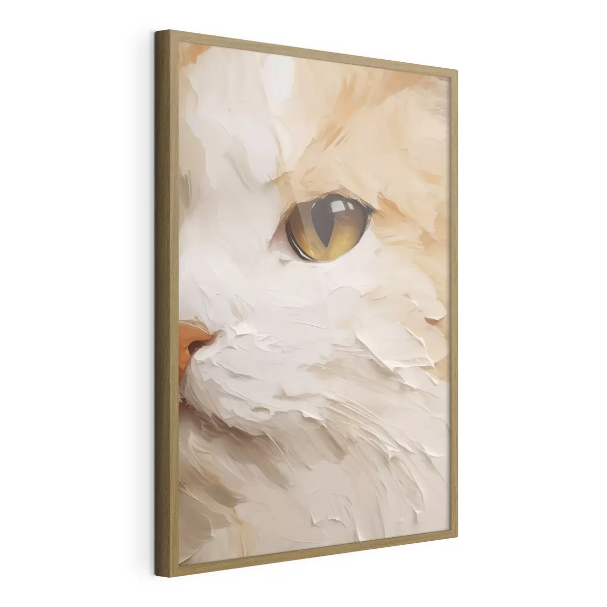Poster Katze, Gemäldeimitation f50988
