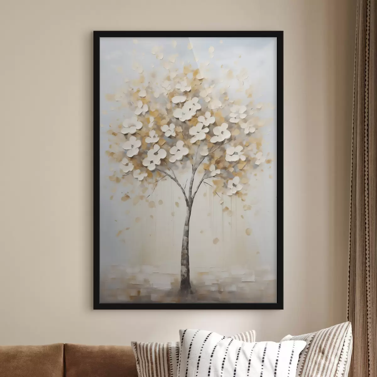 Poster Baum, Imitationsgemälde f50992