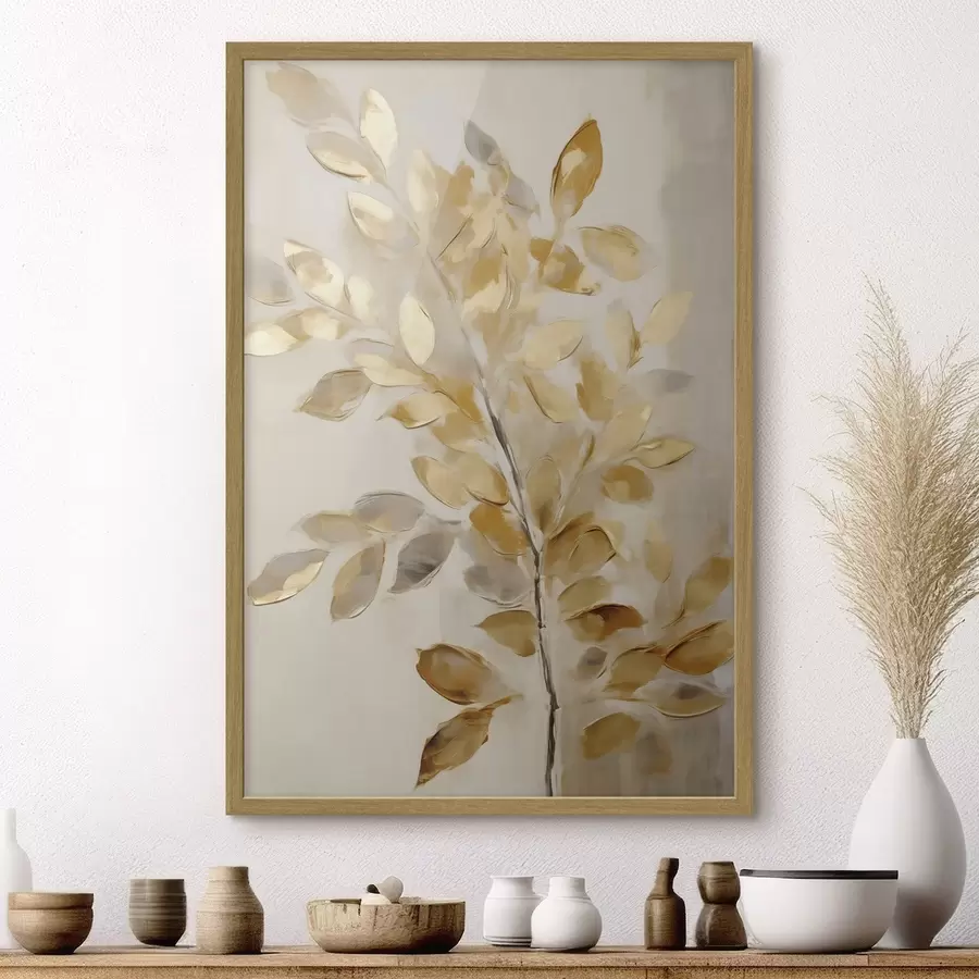 Fototapete Laub, Imitationsmalerei f50993