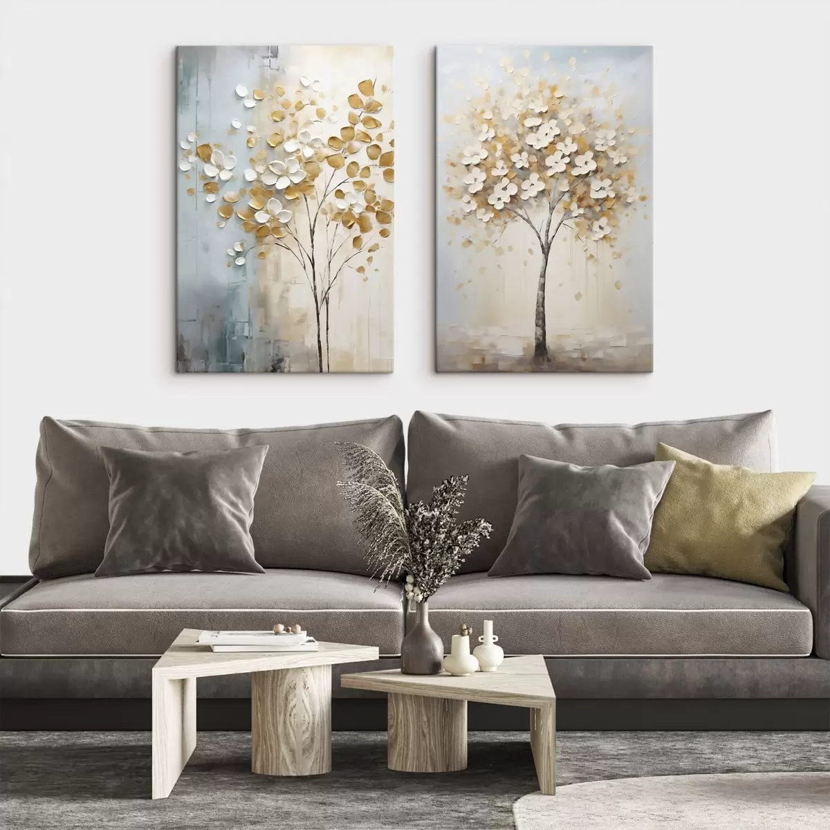 Wandbilder Abstrakter Baum, Imitationsgemälde m31065