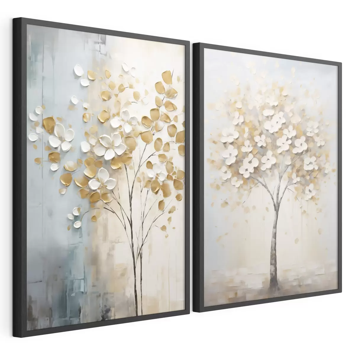 Poster Abstrakter Baum, Imitationsgemälde d31065