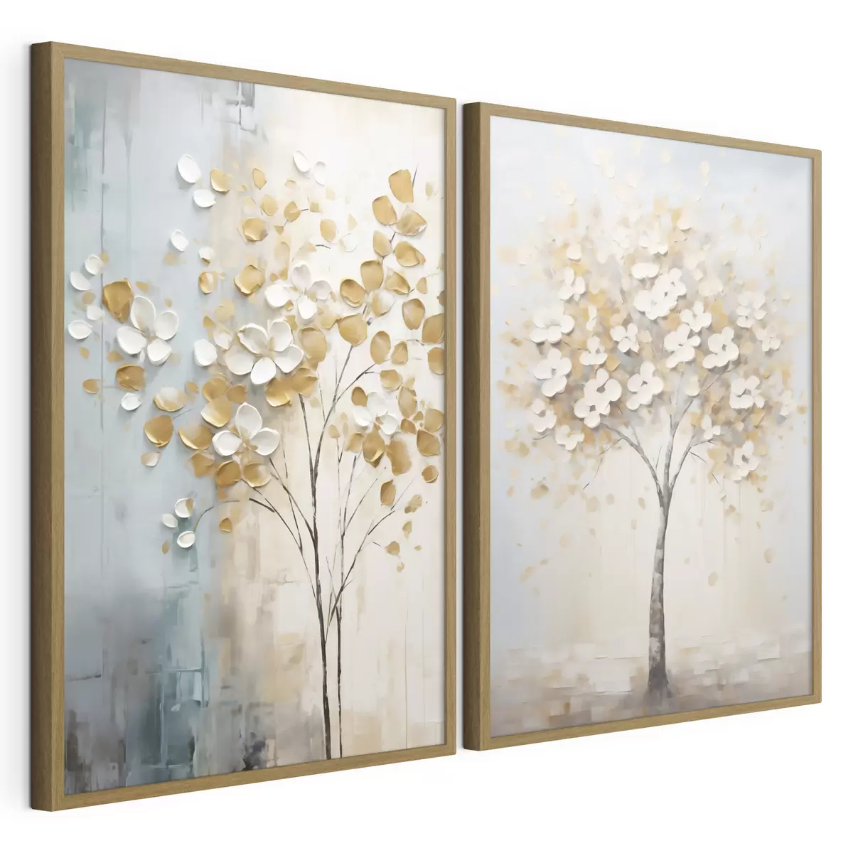 Poster Abstrakter Baum, Imitationsgemälde d31065