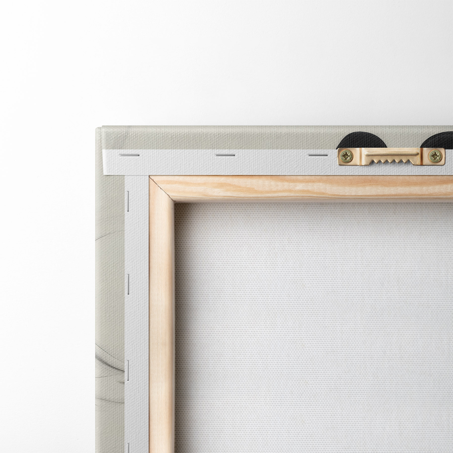 Wandbilder Abstrakte, ineinander verschlungene Silhouetten s51005
