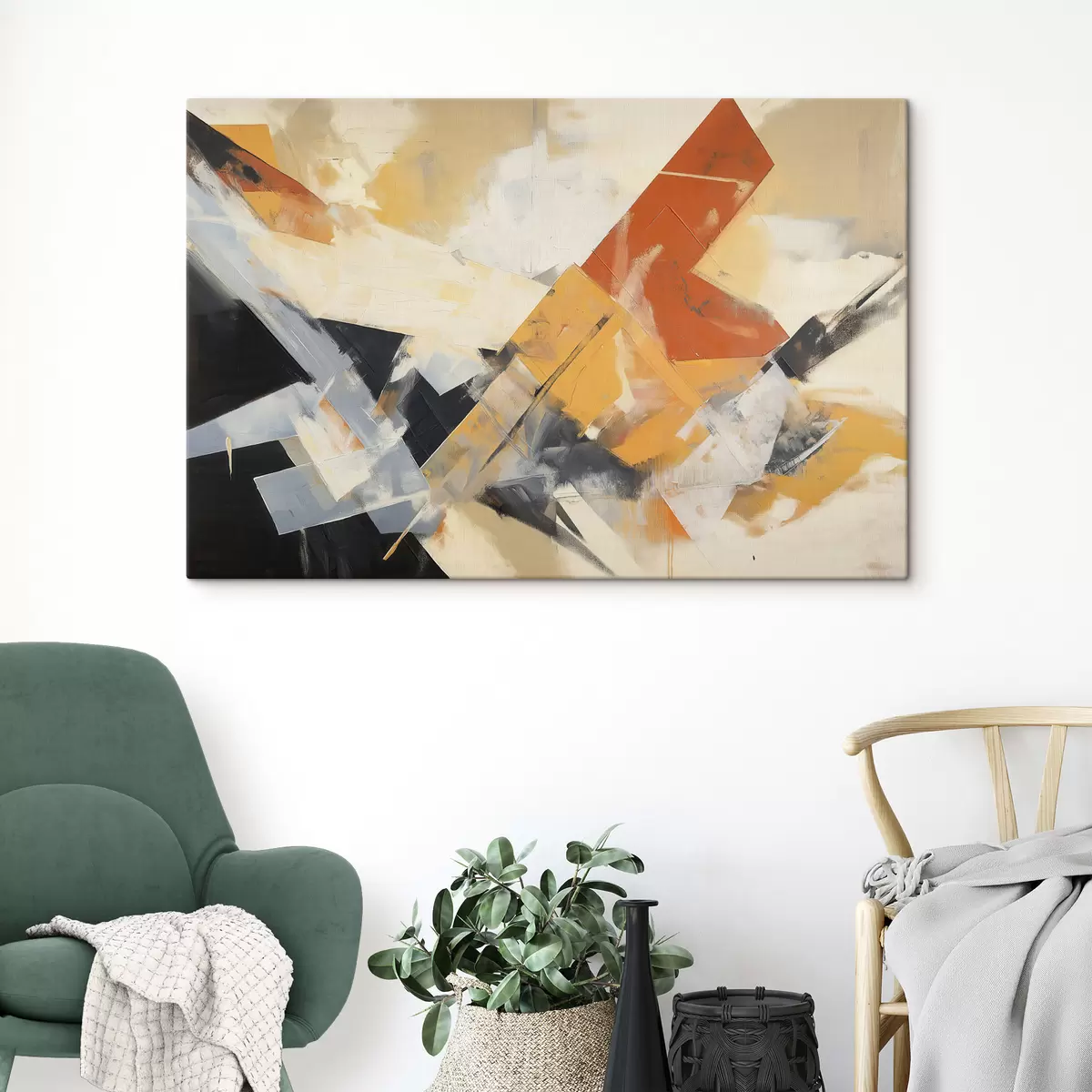 Wandbilder Abstrakte Geometrie s51014