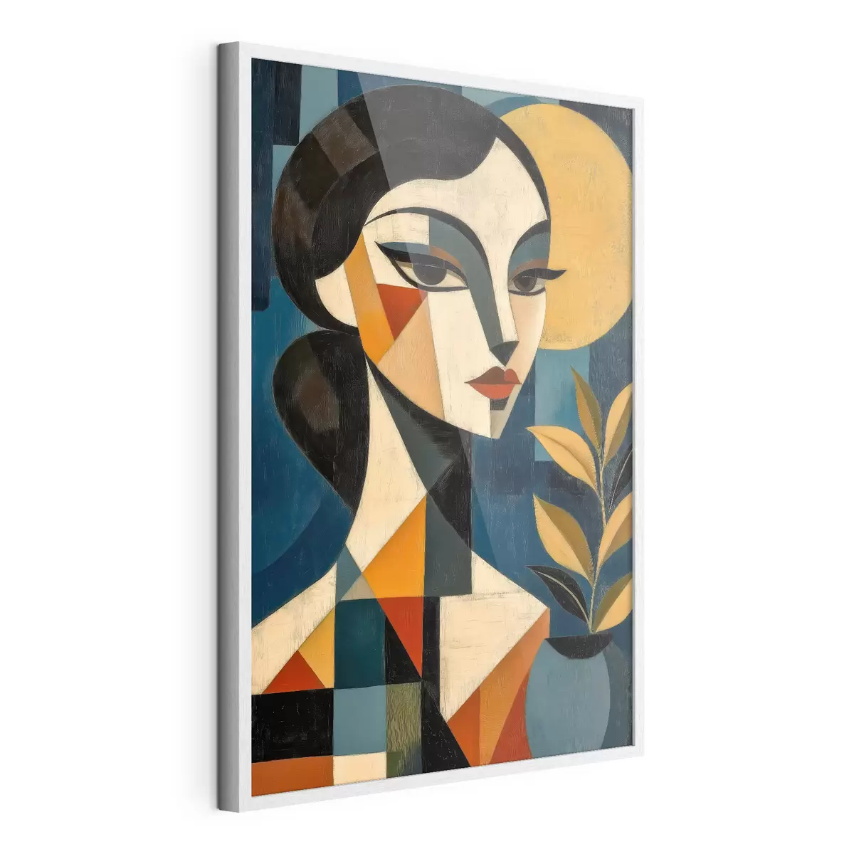 Poster Geometrisches Profil f51011