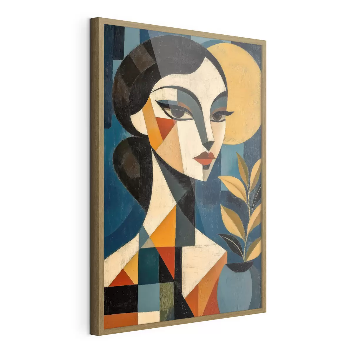 Poster Geometrisches Profil f51011