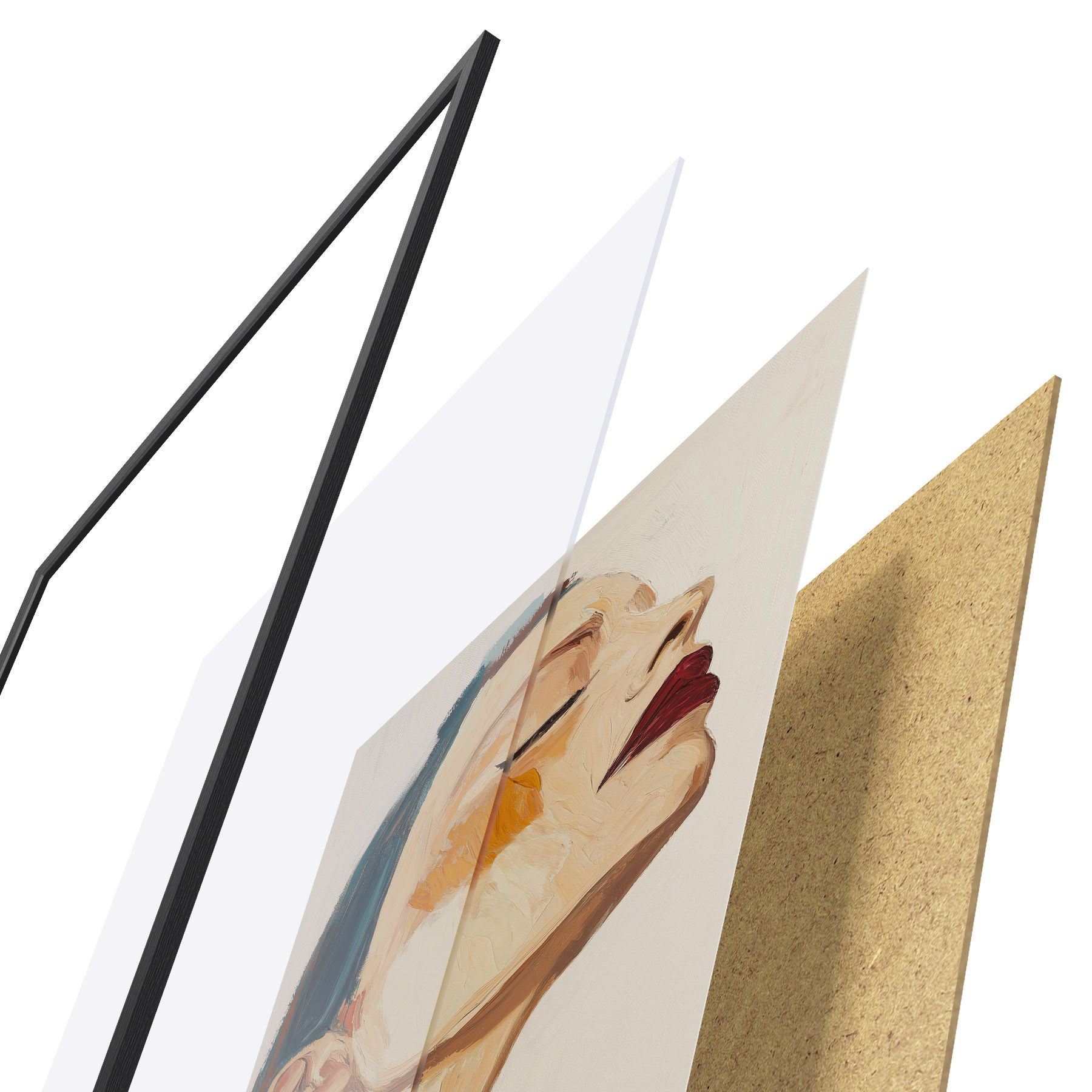 Poster Abstraktion f51013