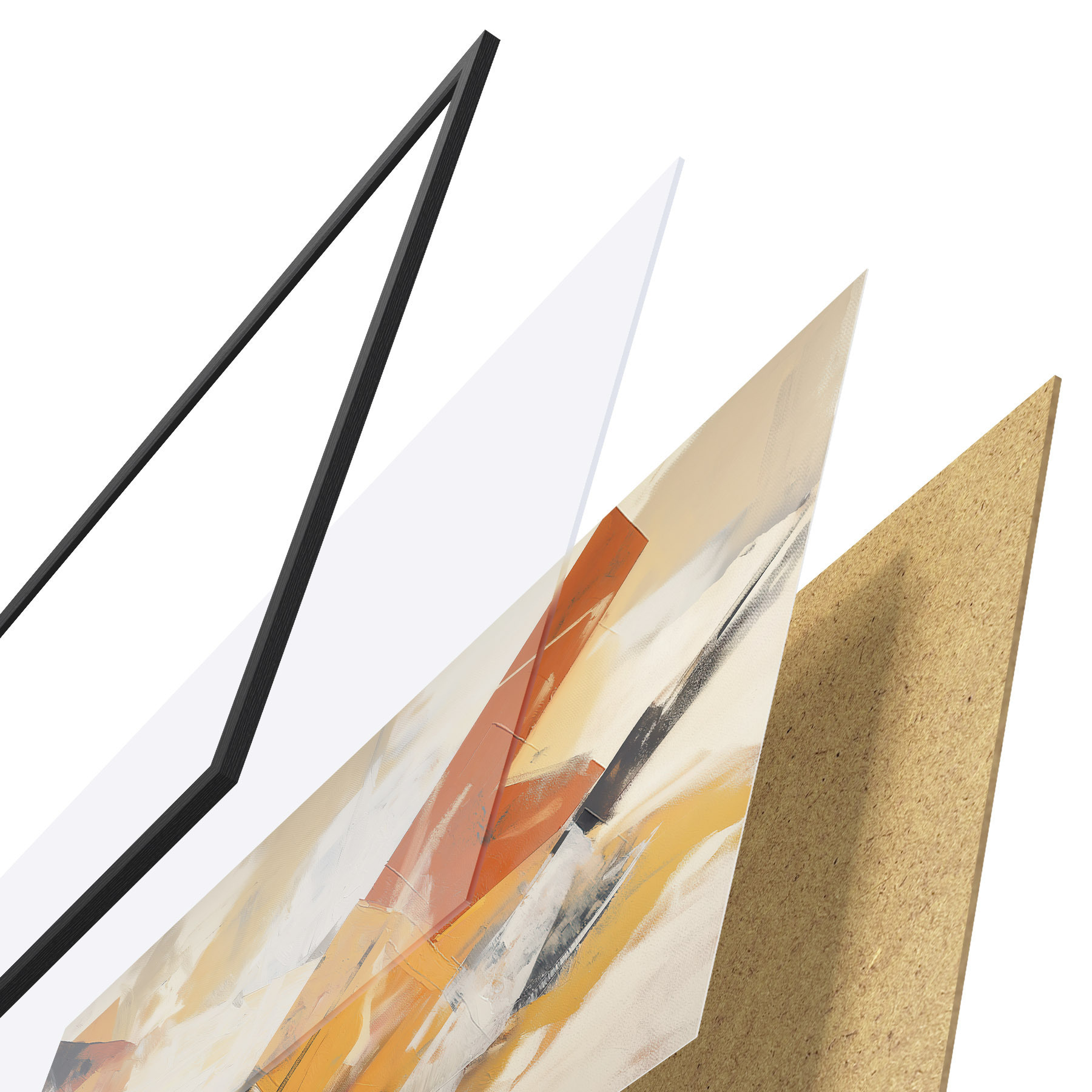 Poster Abstrakte Geometrie f51014