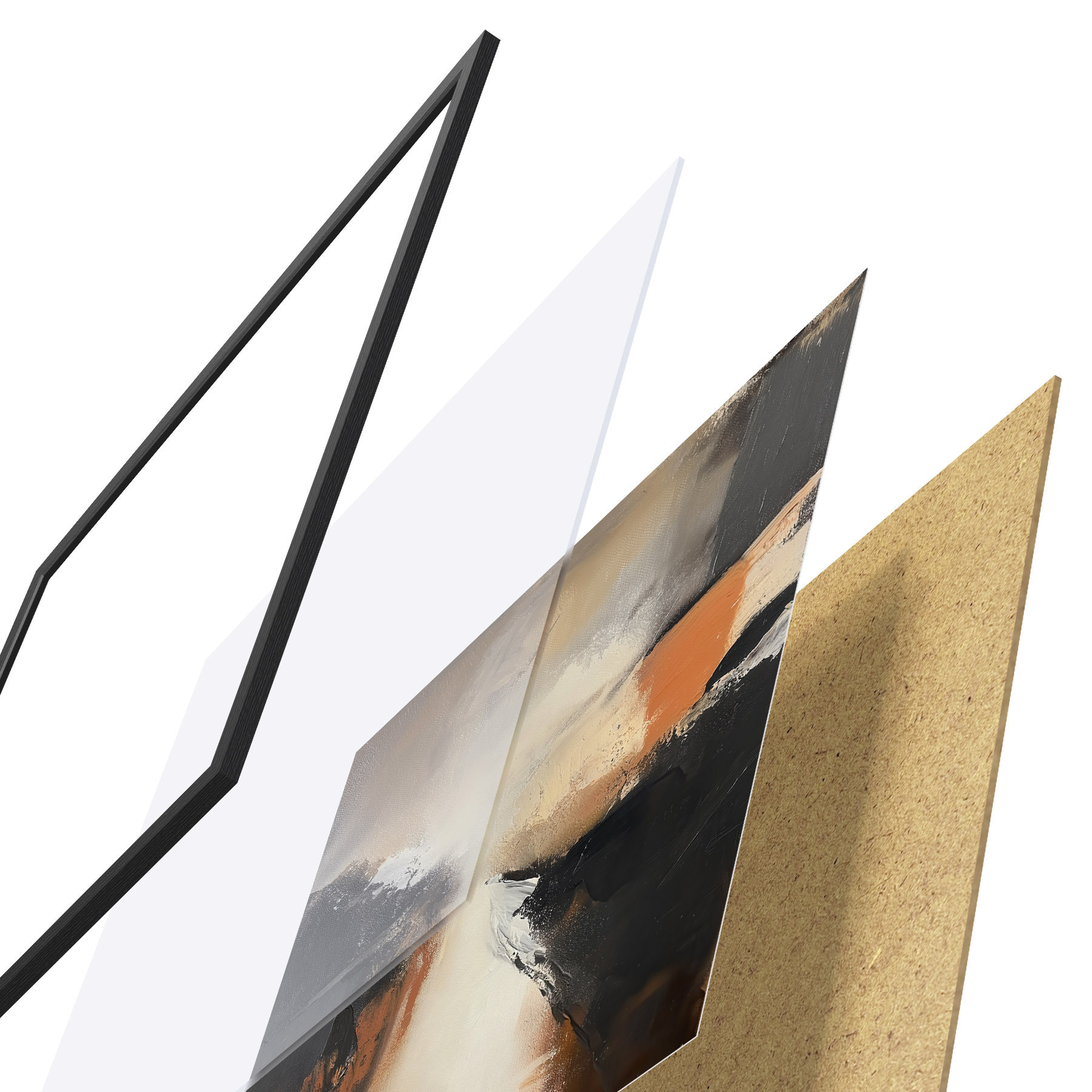 Poster Abstraktion f51015