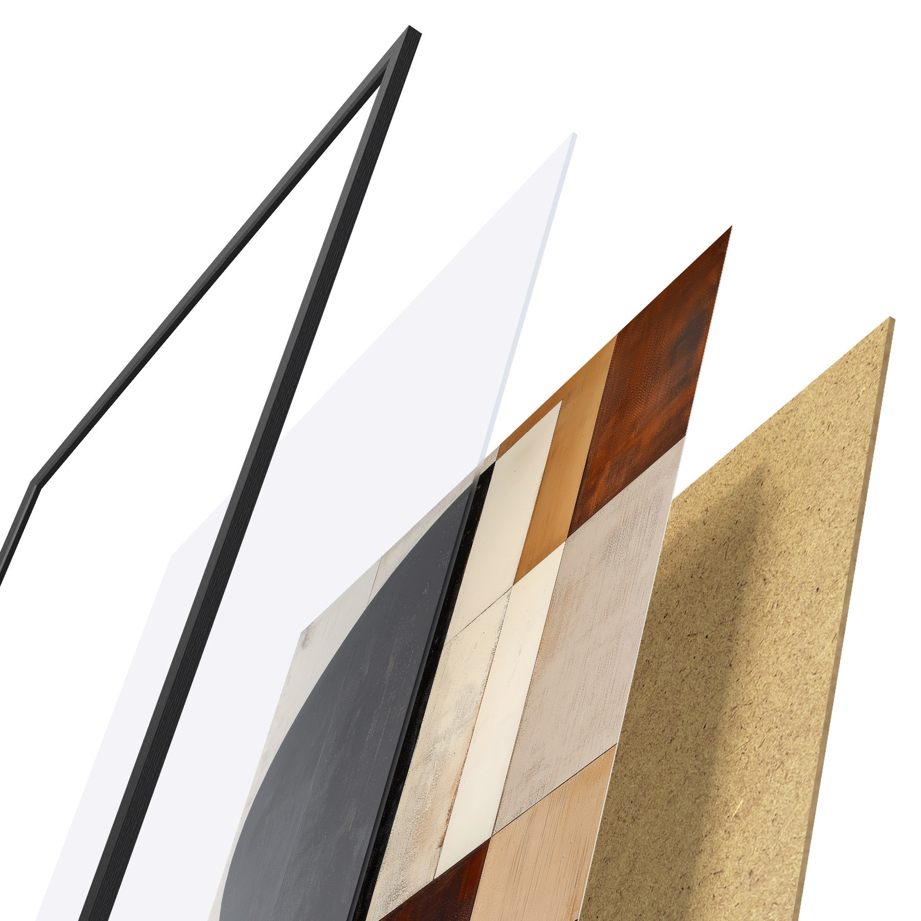 Poster Geometrische Abstraktion f51018