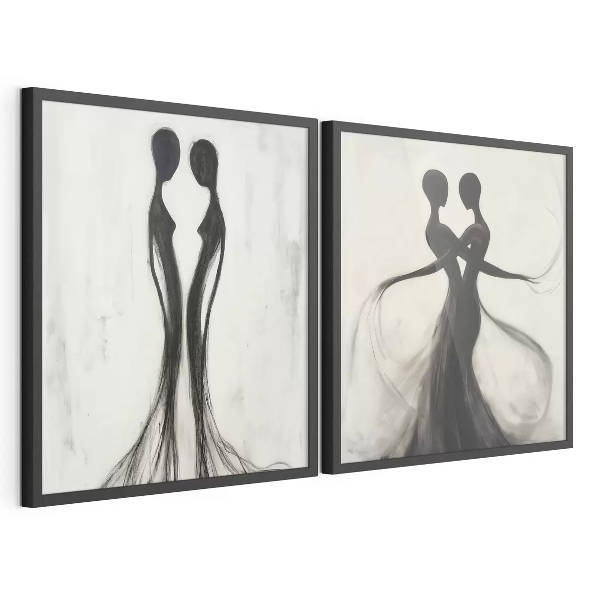 Poster Abstrakte Silhouetten d31070