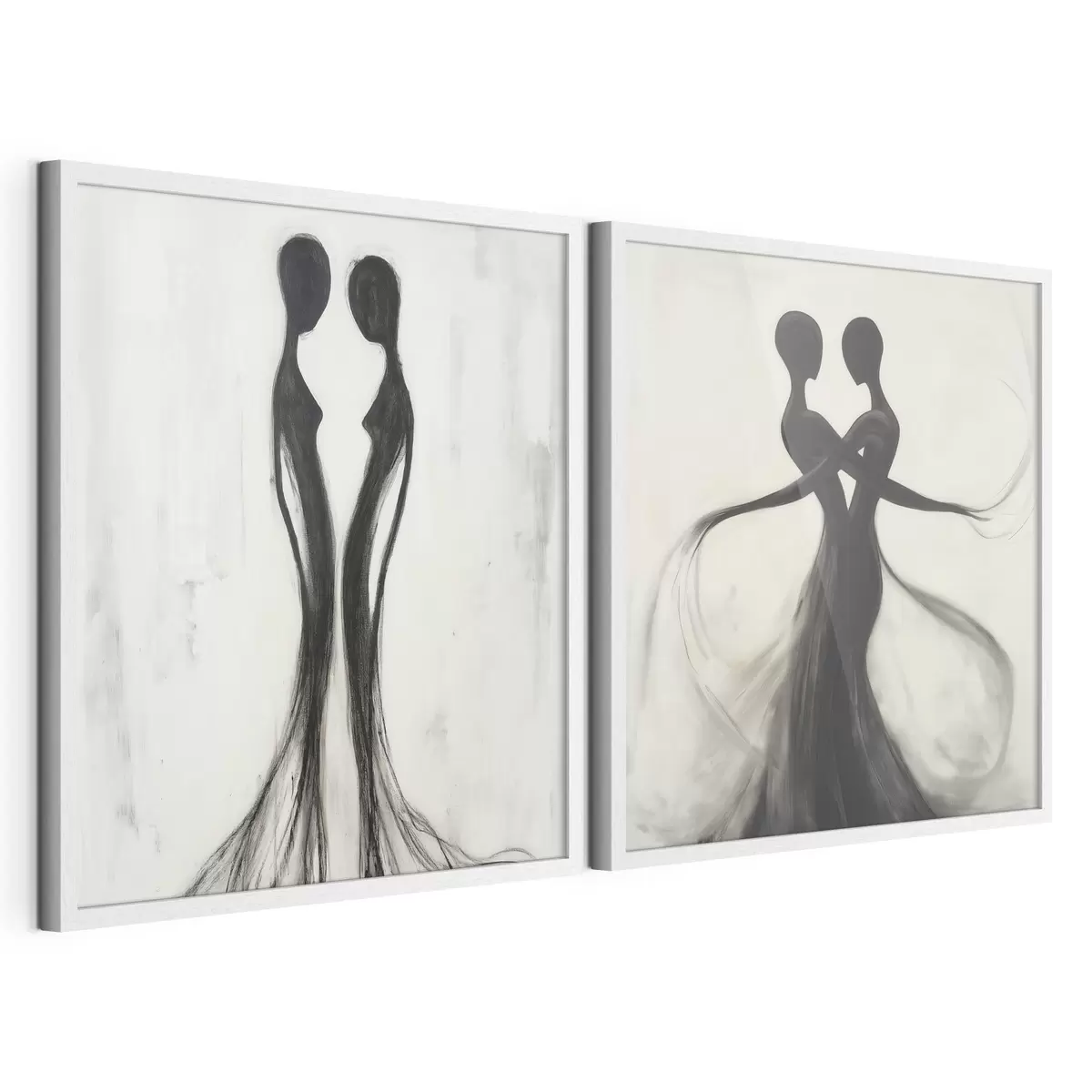 Poster Abstrakte Silhouetten d31070