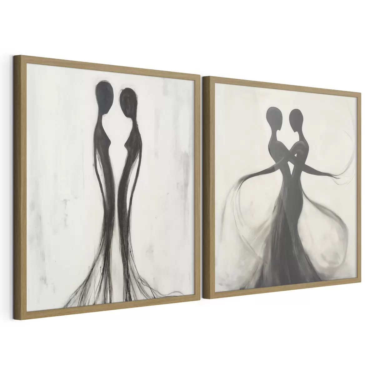 Poster Abstrakte Silhouetten d31070