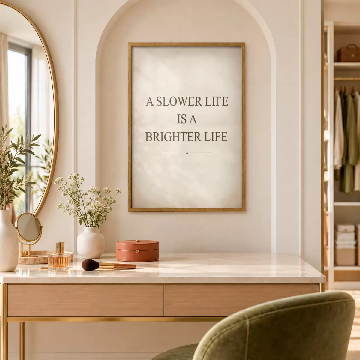Poster Toskanische Stille f50890