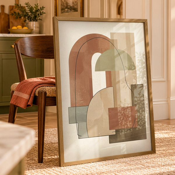 Poster Oliven-Sinfonie, Posters Abstraktion, f50892wo : Uwalls
