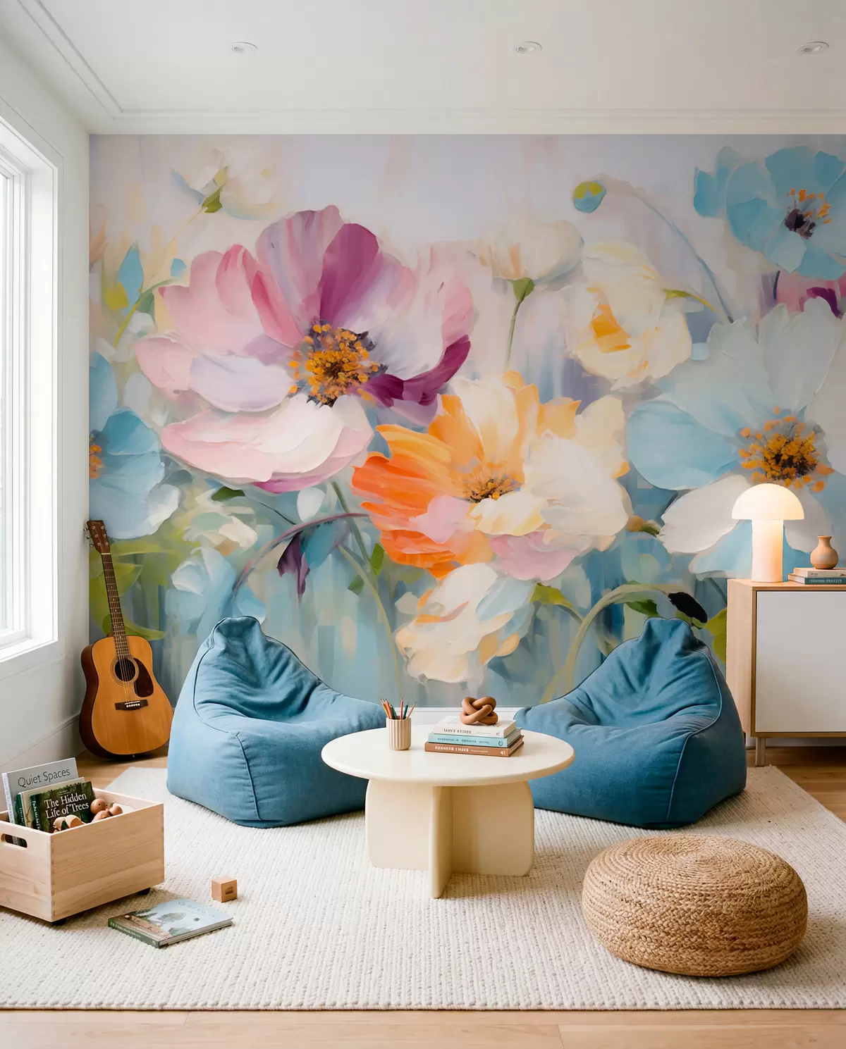 Fototapete Blumenfeld w05827