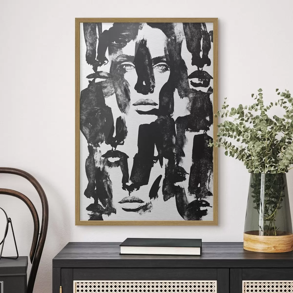 Poster Abstrakte Porträts f50861