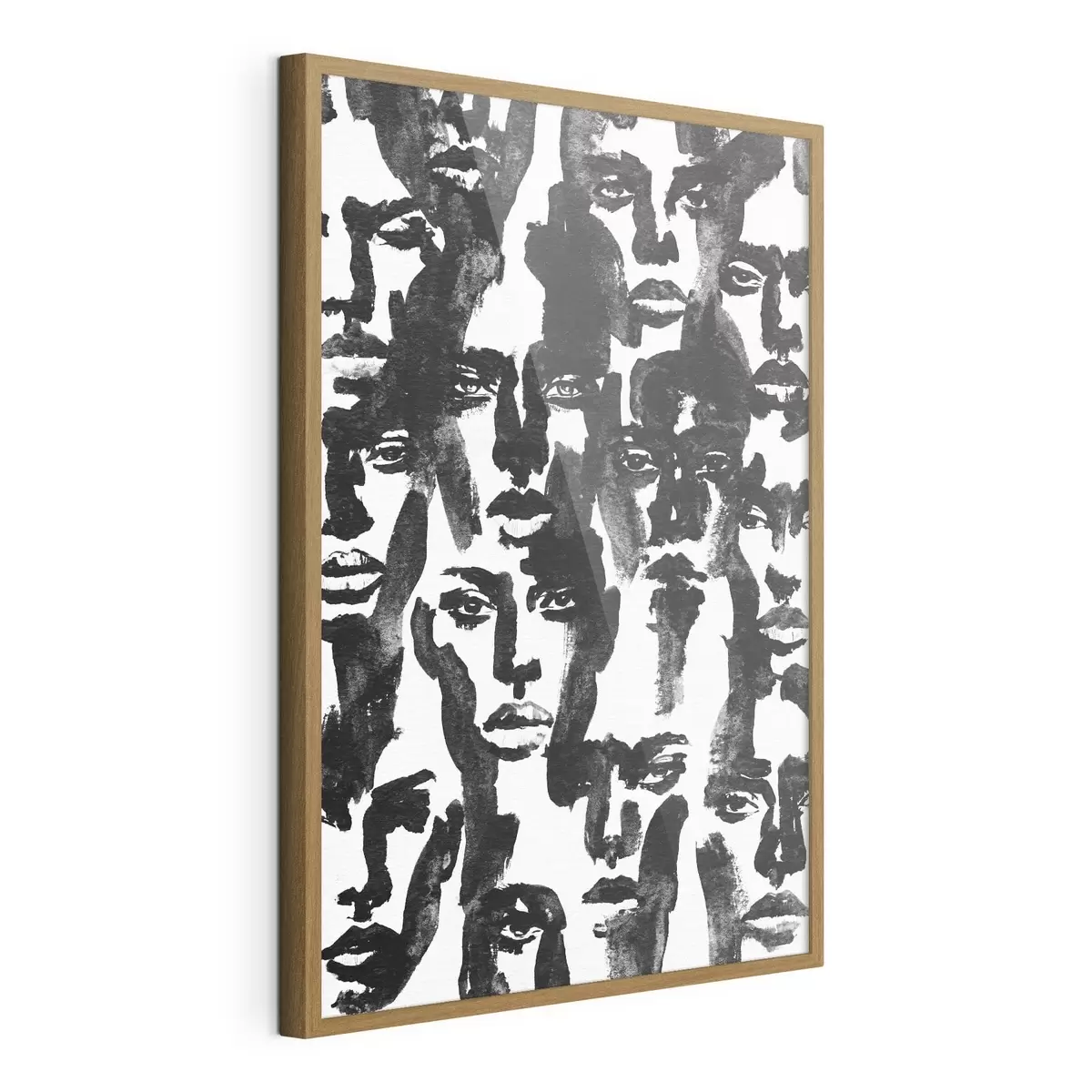 Poster Abstrakte Gesichter f50862