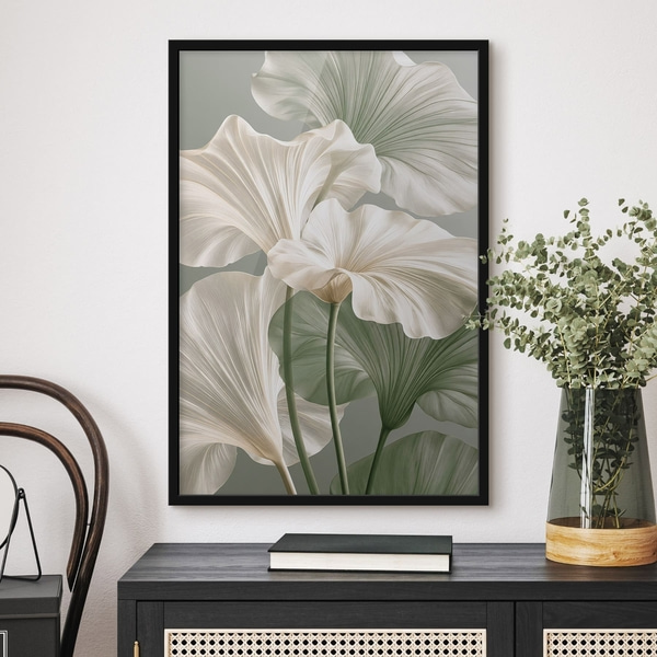 Poster Zarte Blätter, Posters Natur, f50868bk : Uwalls