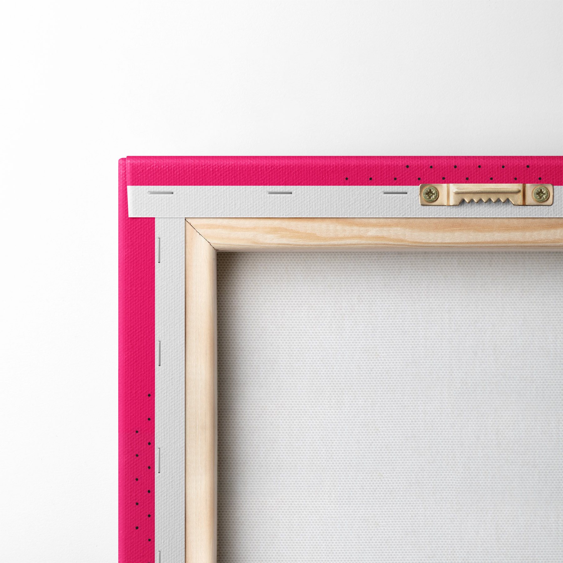 Wandbilder Ein Genuss mit Spiegelei auf rosa Unterlage s50788