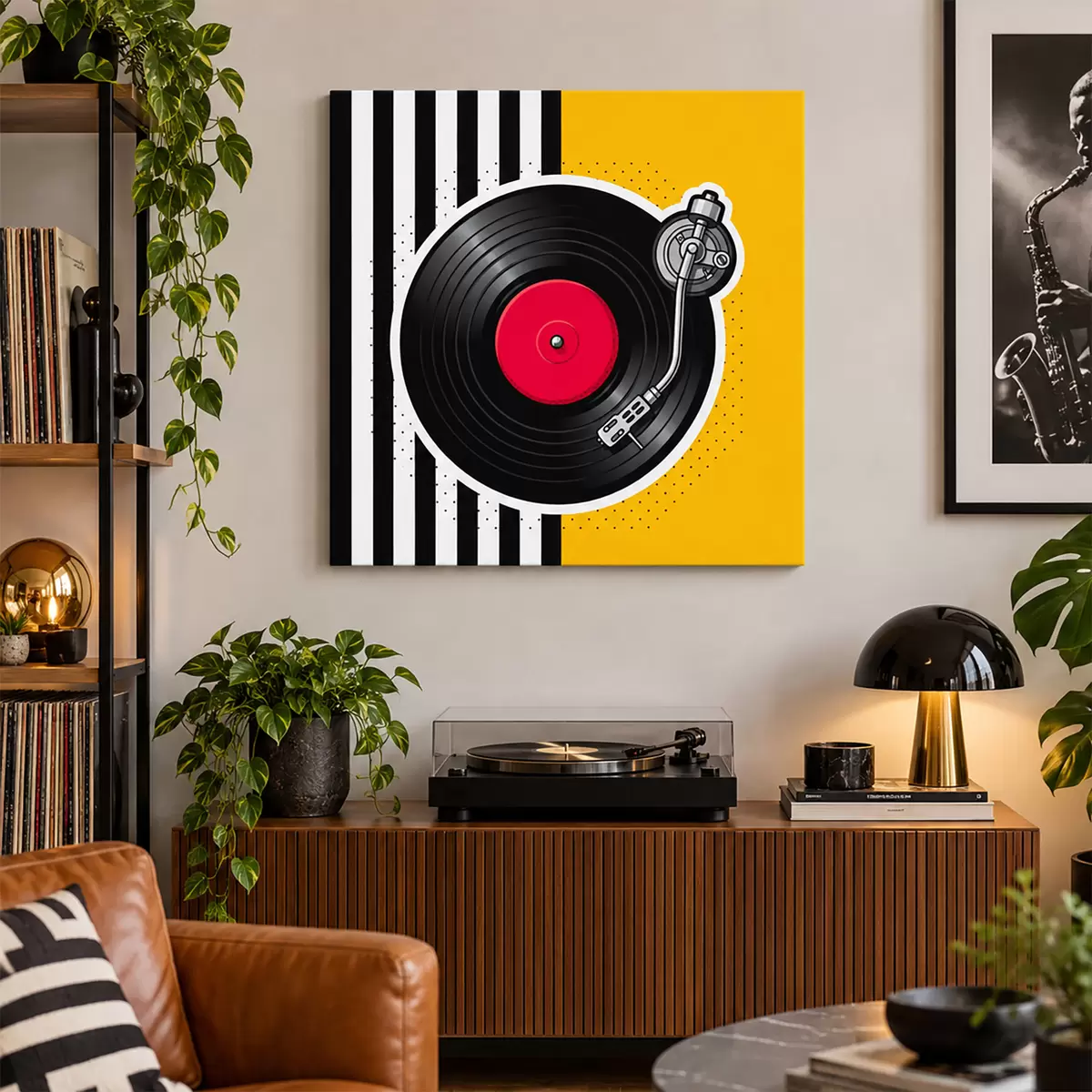 Wandbilder Vinyl-Flair für nostalgische Klänge s50789