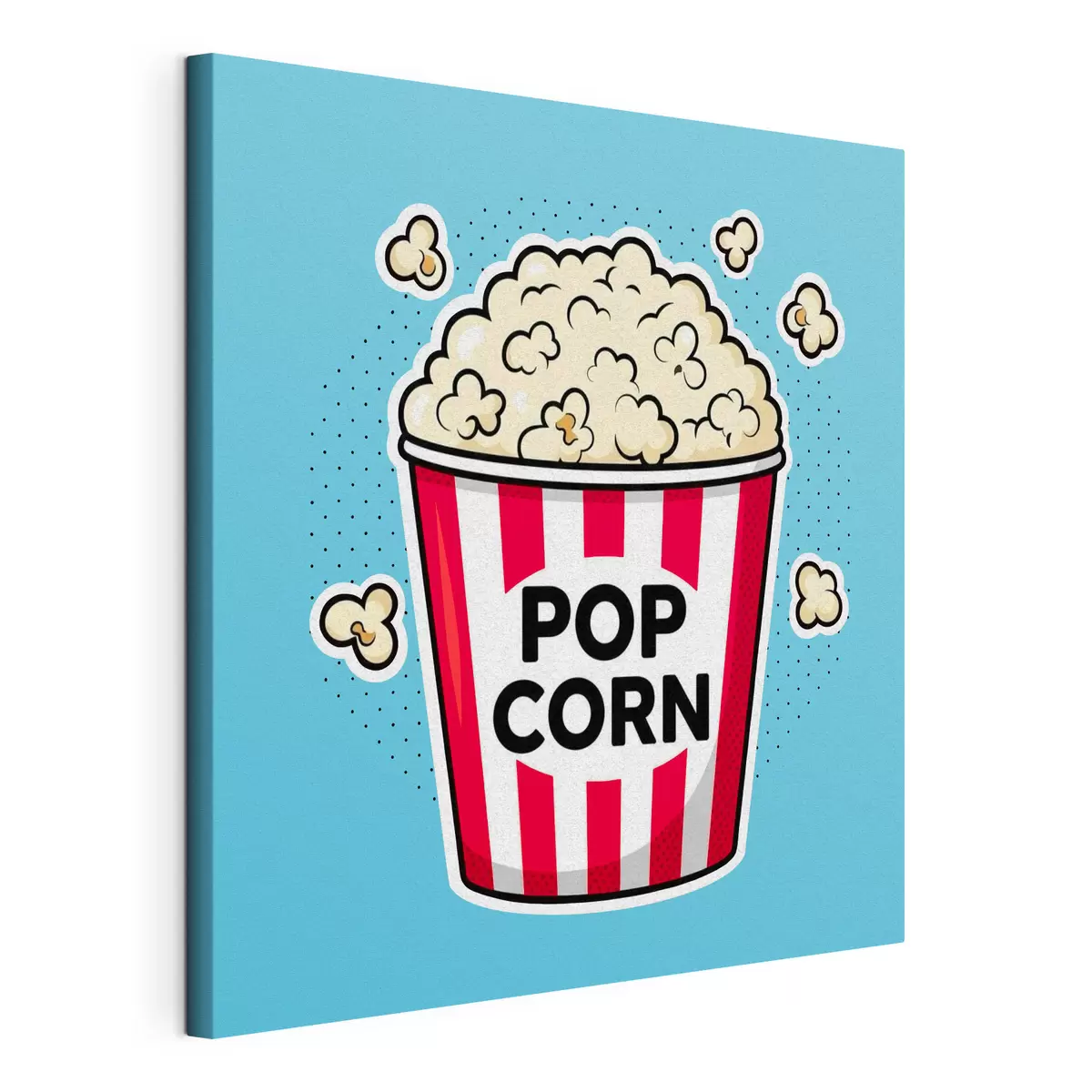 Wandbilder Snackzeit mit leckerem Popcorn s50791