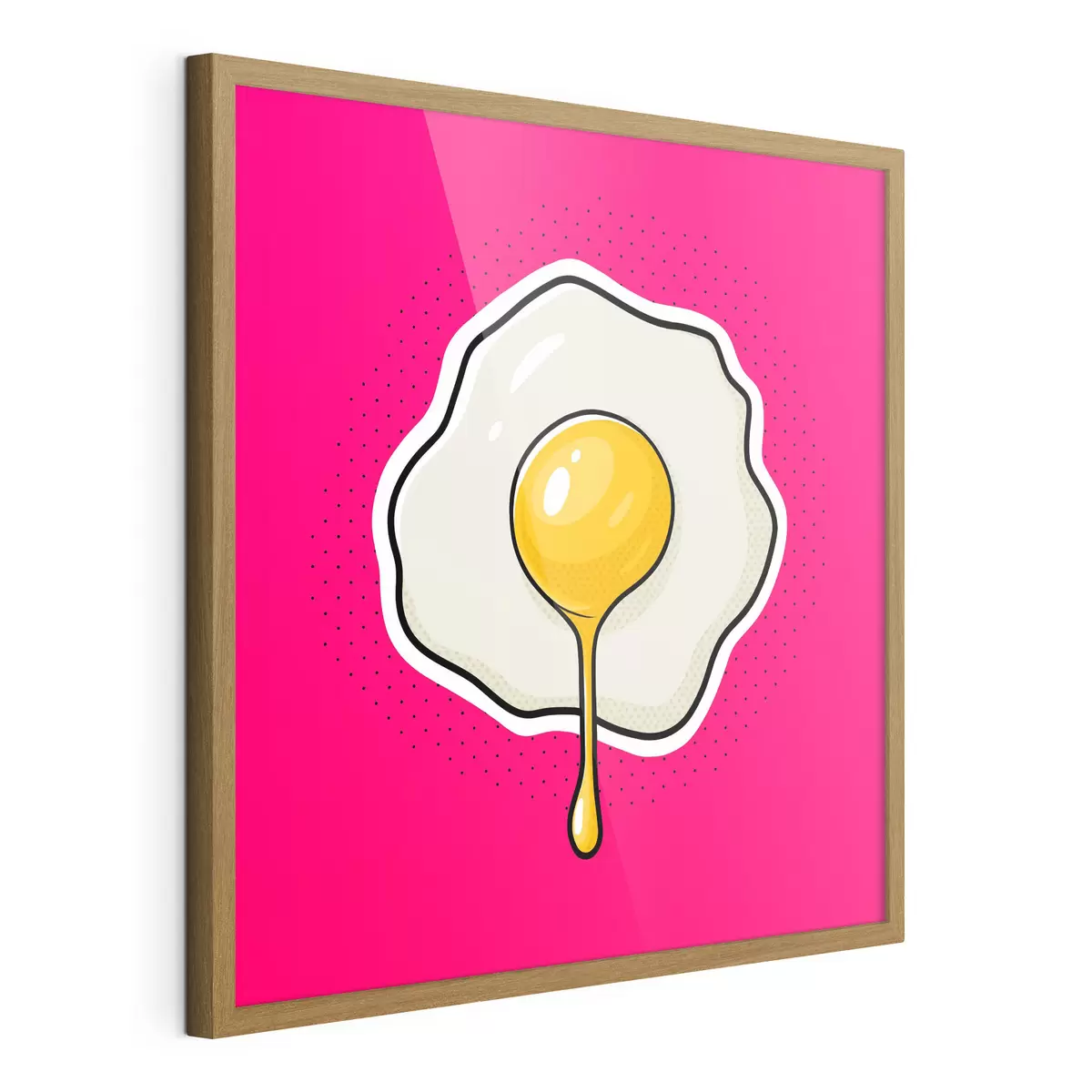 Poster Ein köstliches Frühstück mit Spiegelei f50788