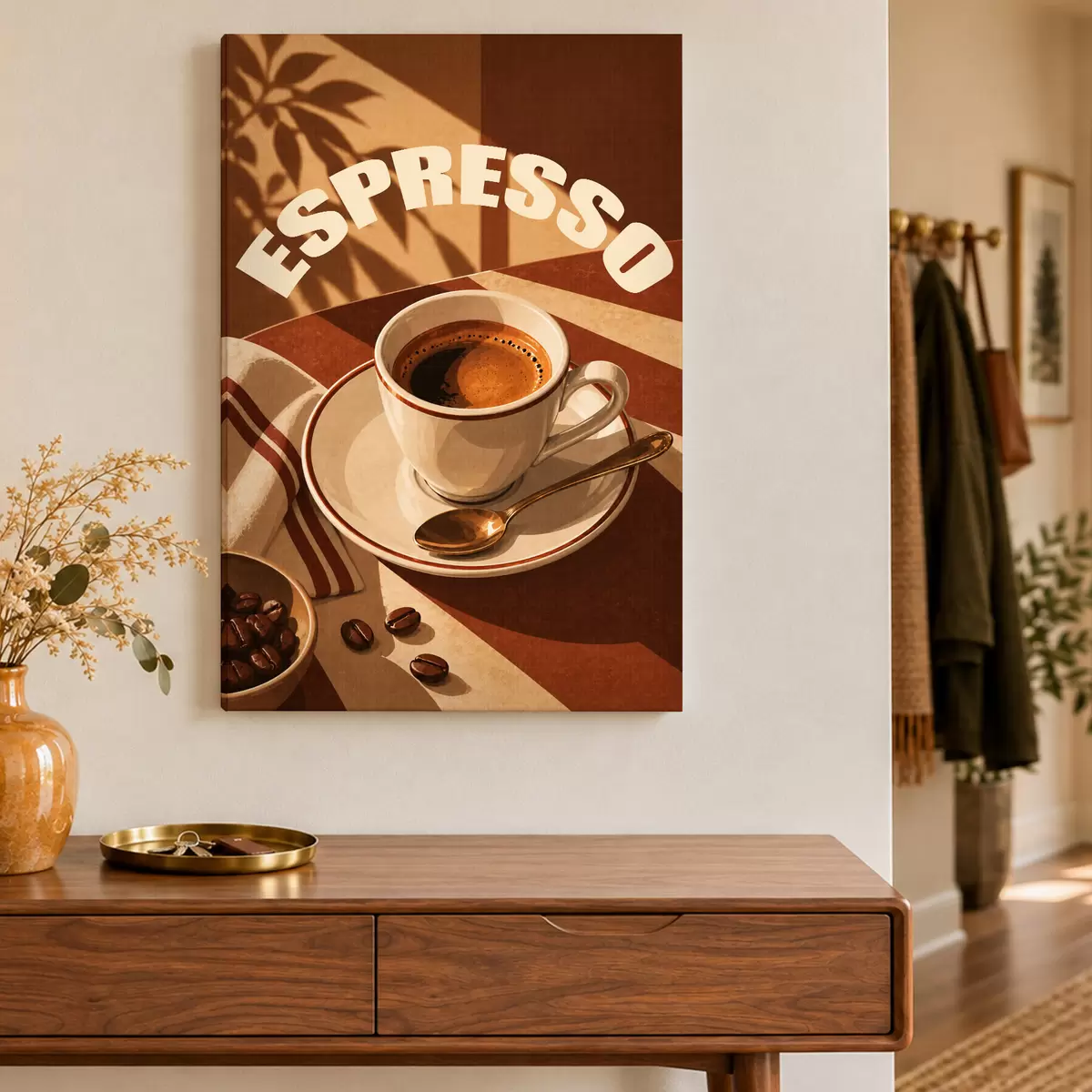 Wandbilder Aromatischer Espresso für gemütliche Momente s50871