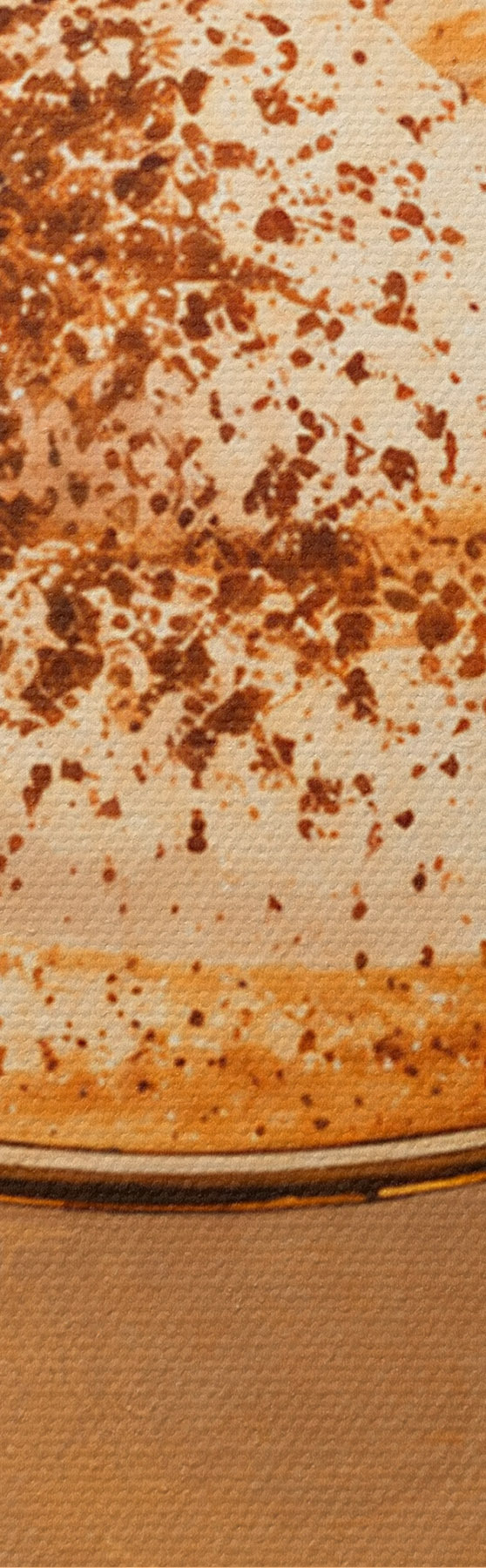 Wandbilder Ein köstlicher Cappuccino, der Ihnen den Tag versüßt s50874