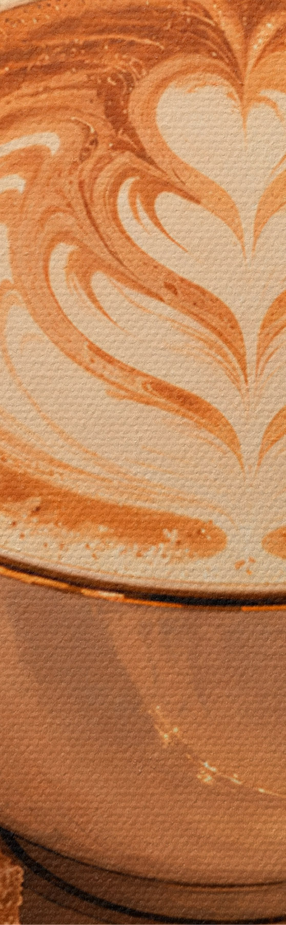 Wandbilder Der perfekte Genuss für den Morgenkaffee s50873