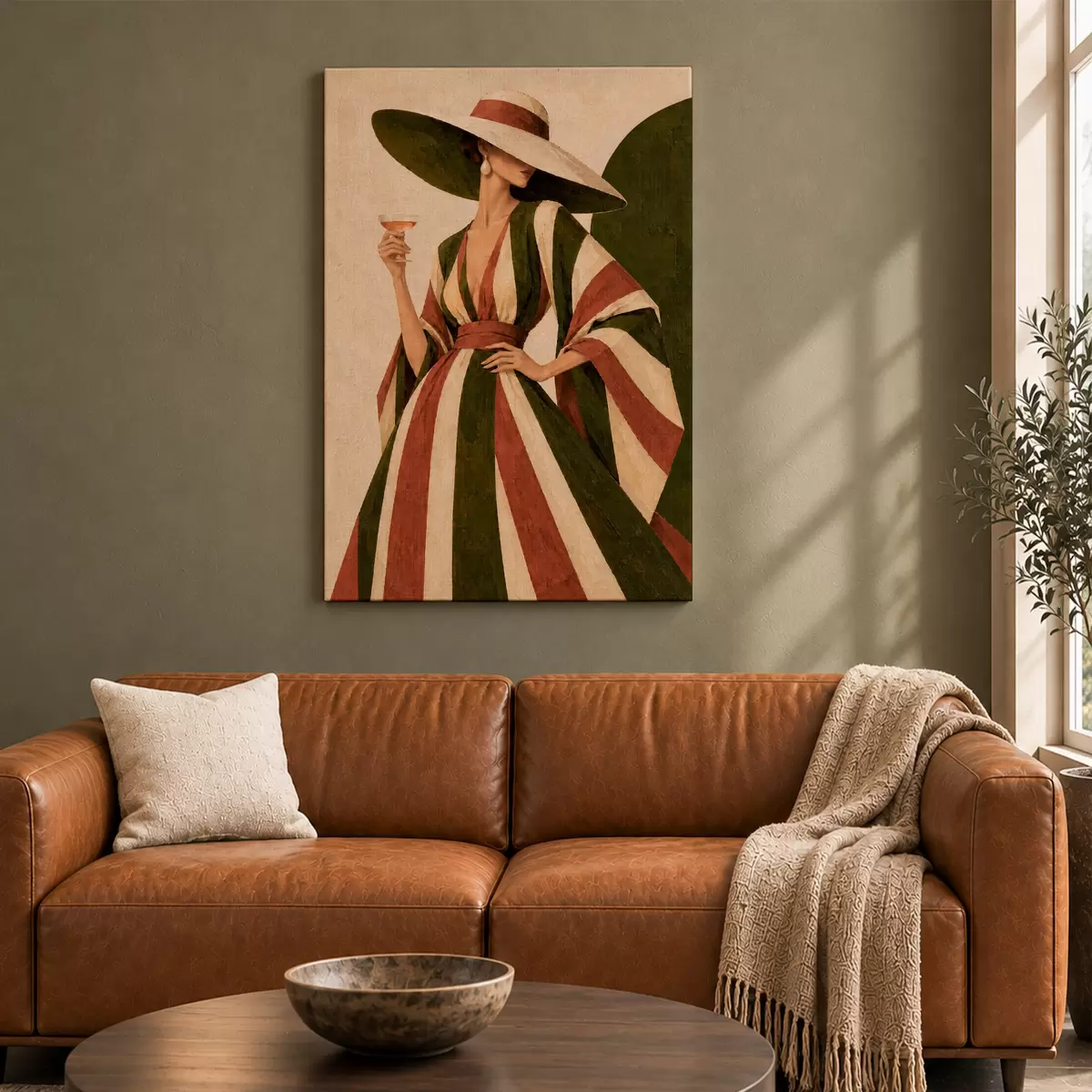 Wandbilder Schicke Eleganz bei einem stilvollen Drink s50880