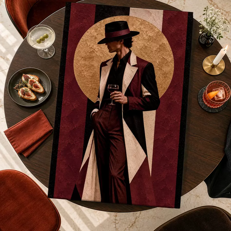 Wandbilder Eleganter Stil mit einem raffinierten Drink s50886