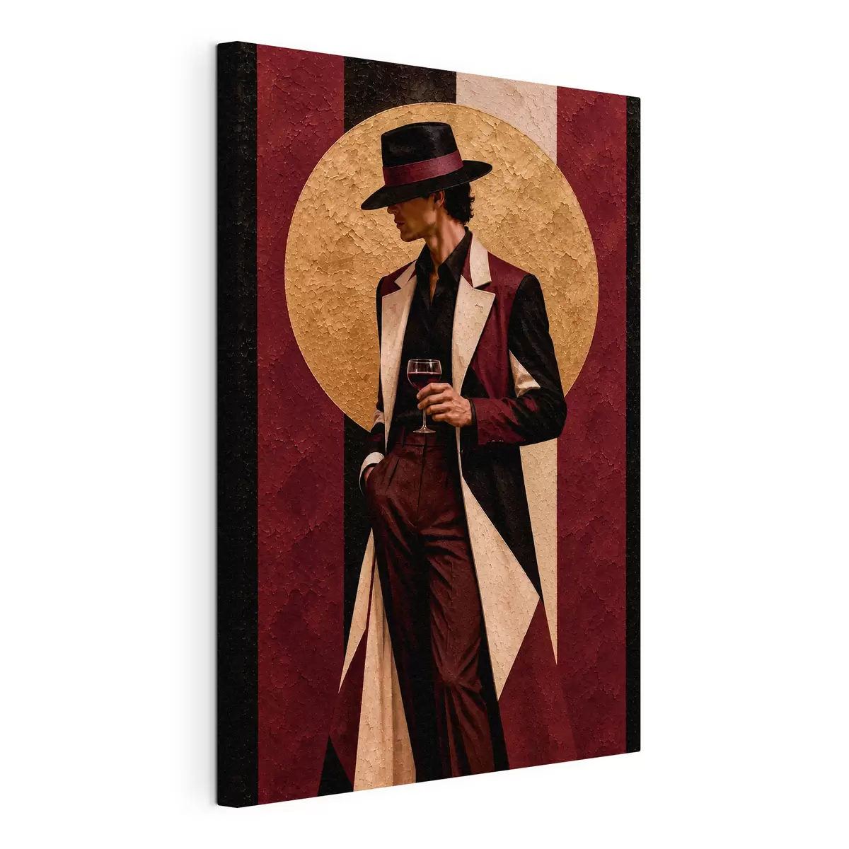Wandbilder Eleganter Stil mit einem raffinierten Drink s50886