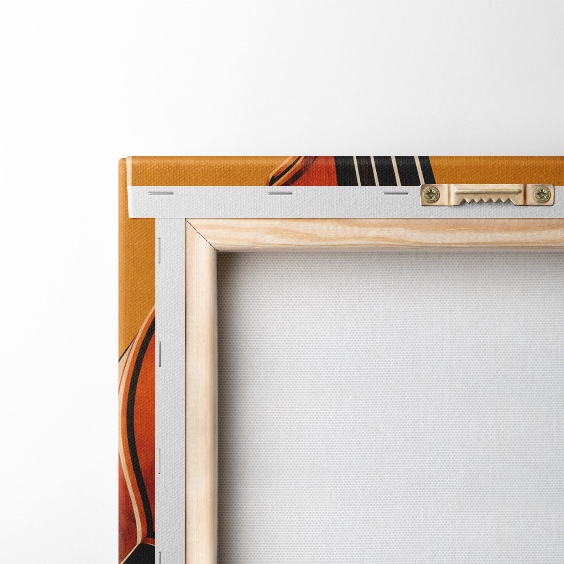 Wandbilder Eine elegante Hand, die ein Musikinstrument spielt s50926