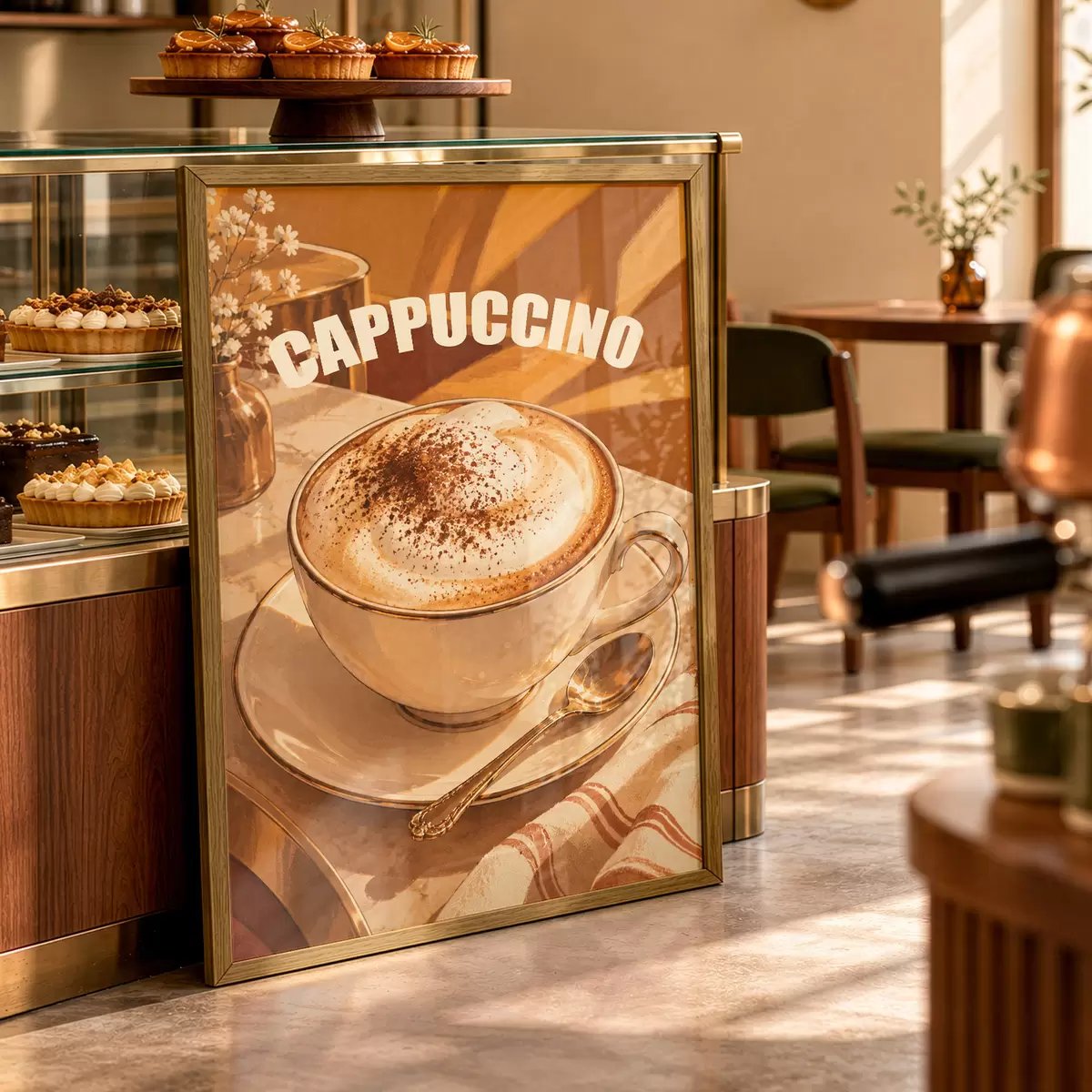 Poster Ein perfekt zubereiteter Genuss am Morgen f50874